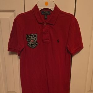 Polo by Ralph Lauren Kids Polo Shirt in Vibrant Red